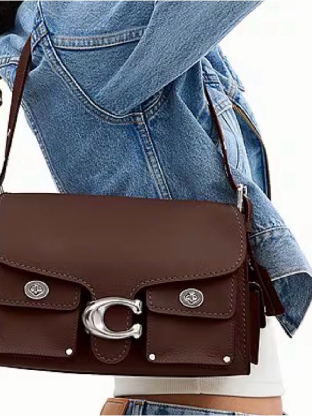 Coach Cargo Turnlock Soft Tabby